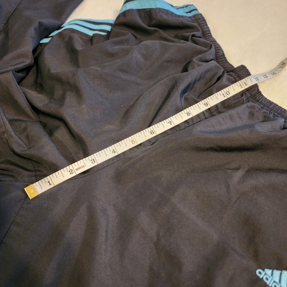 Adidas Track Joggers Vintage Y2k Black Blue Women's Pants‎ Size XL - Picture 10 of 16